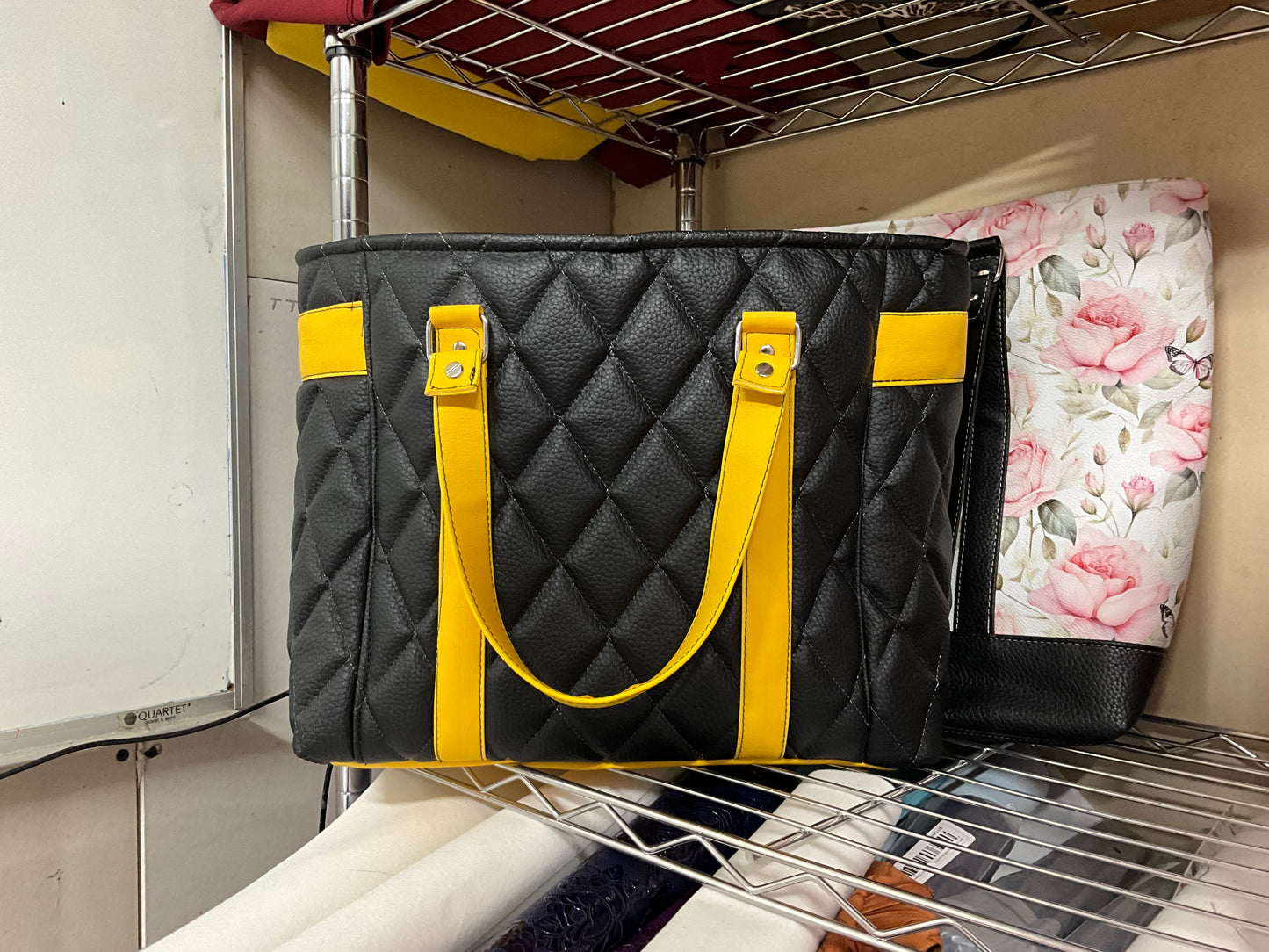 Custom bags and wallets.