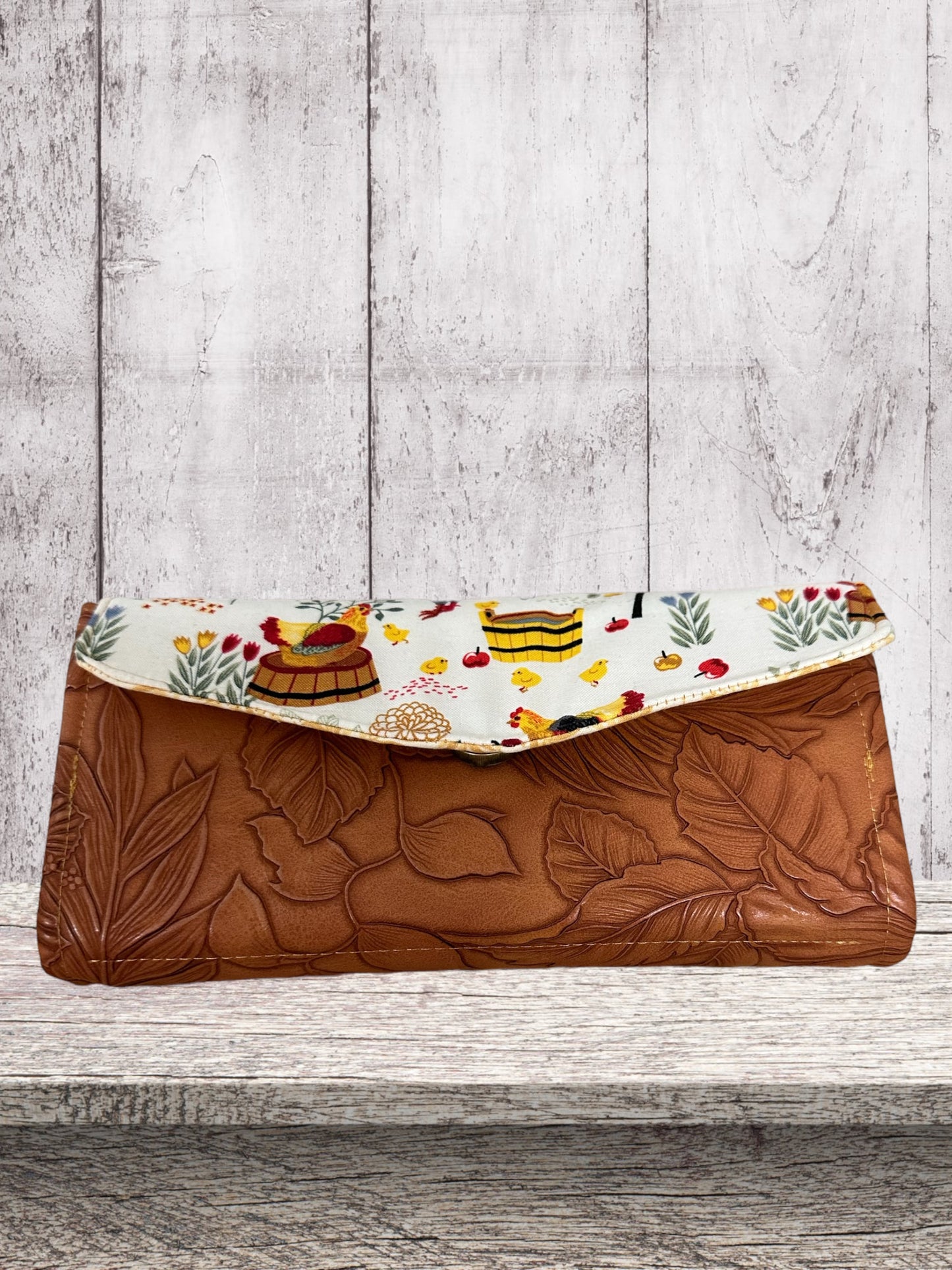 Custom bags and wallets.
