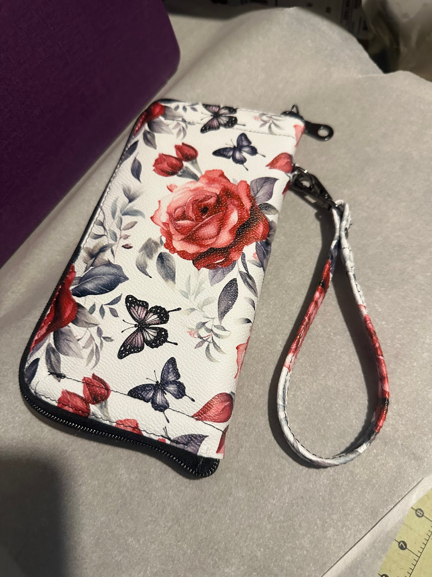 Custom bags and wallets.