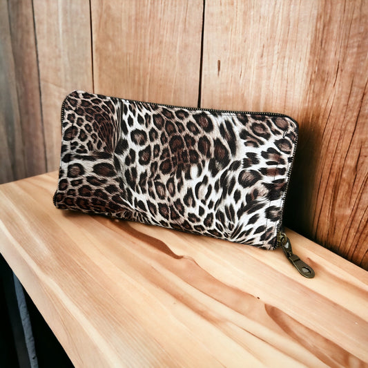 Brown Leopard Abby Wallet
